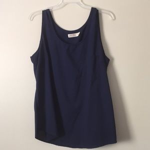‼️2 for $10‼️Navy blue pocket tank
